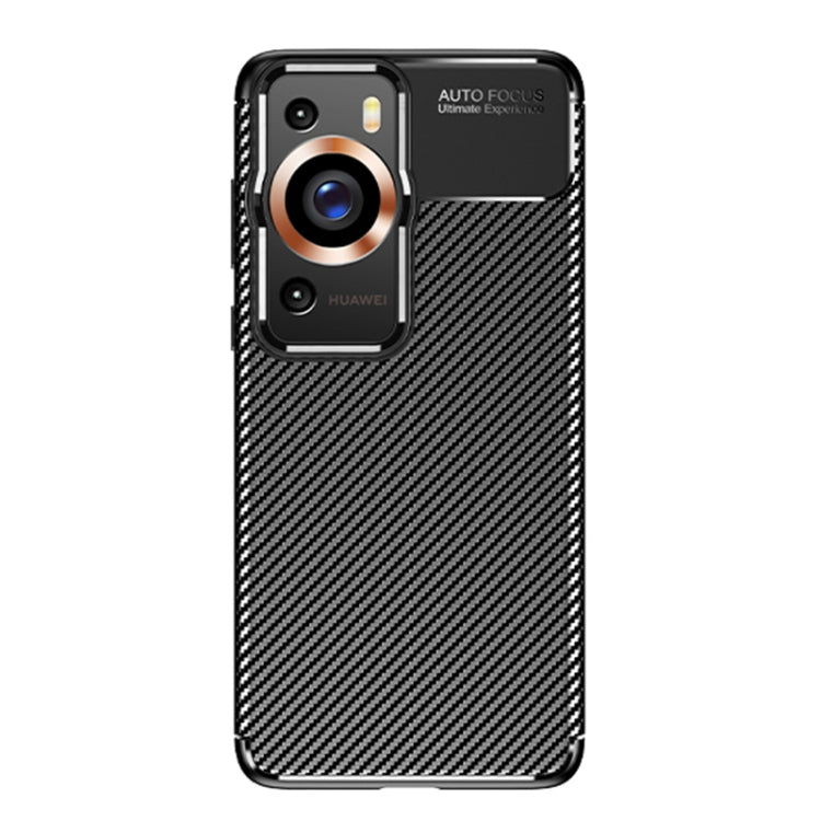 Carbon Fiber Texture Shockproof TPU Phone Case, For Huawei P60, For Huawei P60 Pro, For OnePlus Ace 2V