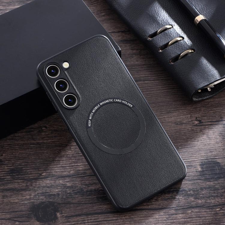 Cloth Texture PU MagSafe Magnetic Phone Case, For Samsung Galaxy S23 5G, For Samsung Galaxy S23+ 5G, For Samsung Galaxy S23 Ultra 5G, For Honor Magic5 Pro, For Xiaomi 13, For OnePlus 11, For OnePlus Ace 2
