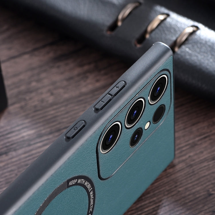 Cloth Texture PU MagSafe Magnetic Phone Case, For Samsung Galaxy S23 5G, For Samsung Galaxy S23+ 5G, For Samsung Galaxy S23 Ultra 5G, For Honor Magic5 Pro, For Xiaomi 13, For OnePlus 11, For OnePlus Ace 2