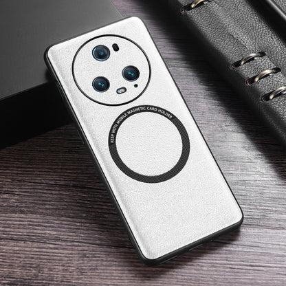 Cloth Texture PU MagSafe Magnetic Phone Case, For Samsung Galaxy S23 5G, For Samsung Galaxy S23+ 5G, For Samsung Galaxy S23 Ultra 5G, For Honor Magic5 Pro, For Xiaomi 13, For OnePlus 11, For OnePlus Ace 2