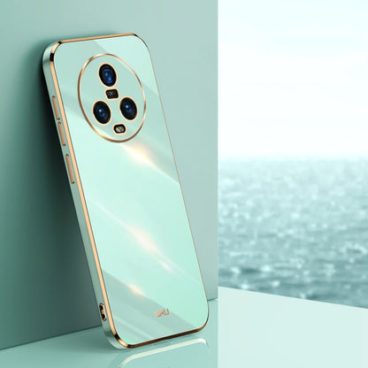 XINLI Straight Edge 6D Electroplate TPU Phone Case, For Honor Magic5 5G, For Honor Magic5 Pro 5G, For Honor X7a 2023
