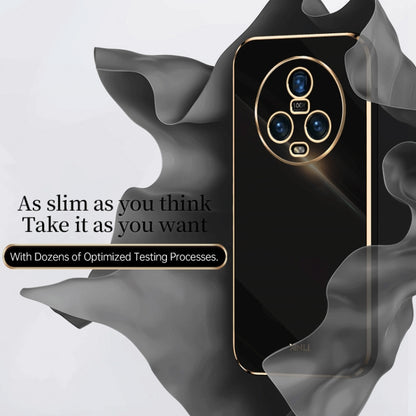 XINLI Straight Edge 6D Electroplate TPU Phone Case, For Honor Magic5 5G, For Honor Magic5 Pro 5G, For Honor X7a 2023