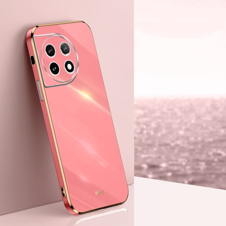 XINLI Straight Edge 6D Electroplate TPU Phone Case, For OnePlus 11, For OnePlus Ace 2, For Realme GT Neo 5