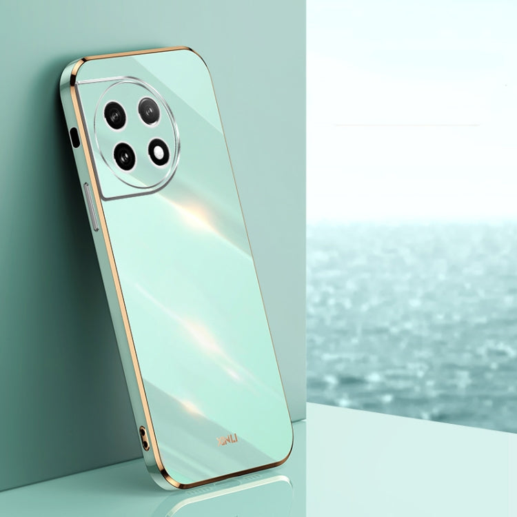 XINLI Straight Edge 6D Electroplate TPU Phone Case, For OnePlus 11, For OnePlus Ace 2, For Realme GT Neo 5