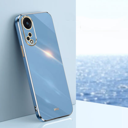 XINLI Straight Edge 6D Electroplate TPU Phone Case, For OPPO Reno8 T 5G, For vivo Y100, For Samsung Galaxy A24 4G
