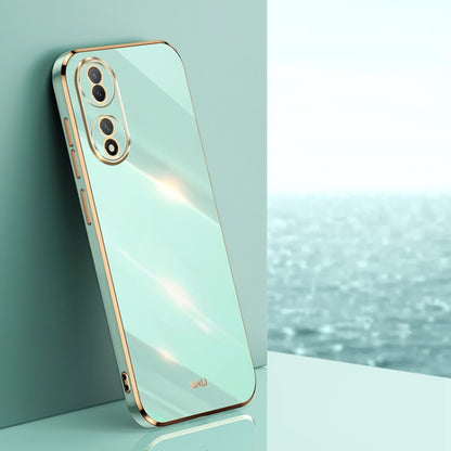 XINLI Straight Edge 6D Electroplate TPU Phone Case, For OPPO Reno8 T 5G, For vivo Y100, For Samsung Galaxy A24 4G