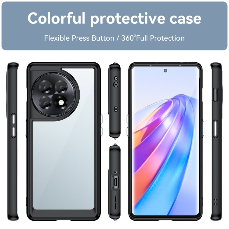 Colorful Series Acrylic + TPU Phone Case, For OnePlus Ace 2V, For OnePlus 11R 5G
