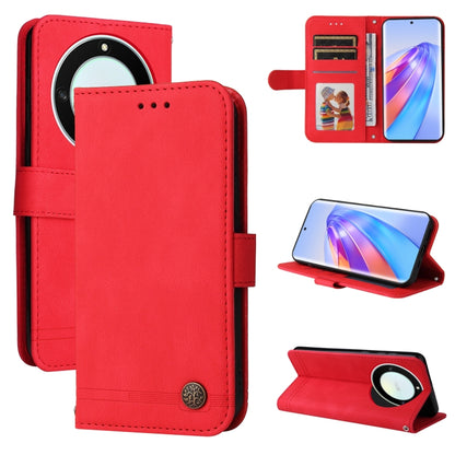 Skin Feel Life Tree Metal Button Leather Phone Case, For Samsung Galaxy A24 4G, For Honor X7a, For Honor X8a, For Honor X9a/X40 5G/Magic5 Lite