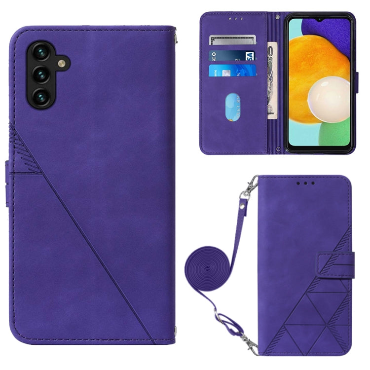 Crossbody 3D Embossed Flip Leather Phone Case, For Samsung Galaxy A34 5G, For Samsung Galaxy A54 5G, For Motorola Moto E13, For Motorola Moto Edge+ 2023