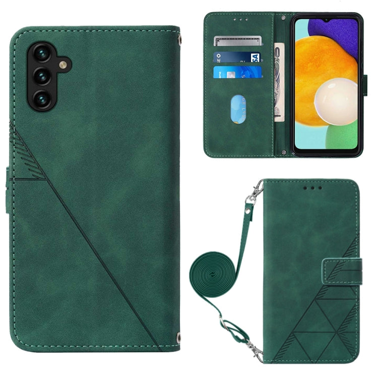 Crossbody 3D Embossed Flip Leather Phone Case, For Samsung Galaxy A34 5G, For Samsung Galaxy A54 5G, For Motorola Moto E13, For Motorola Moto Edge+ 2023