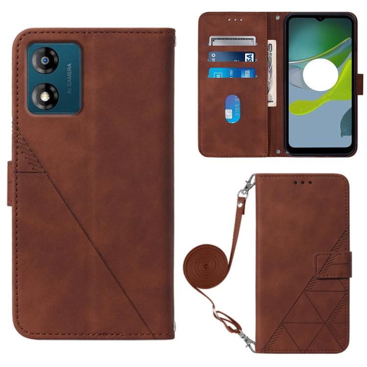 Crossbody 3D Embossed Flip Leather Phone Case, For Samsung Galaxy A34 5G, For Samsung Galaxy A54 5G, For Motorola Moto E13, For Motorola Moto Edge+ 2023
