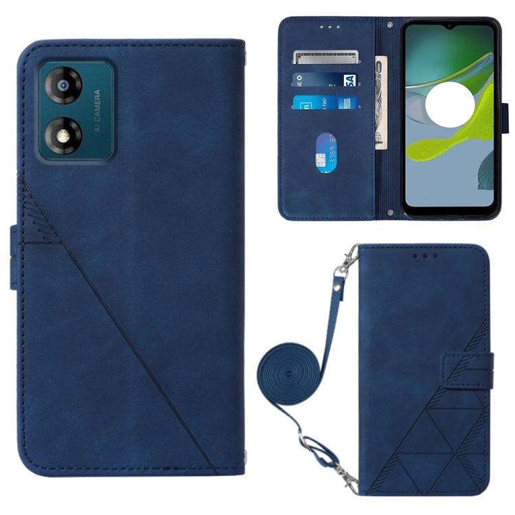 Crossbody 3D Embossed Flip Leather Phone Case, For Samsung Galaxy A34 5G, For Samsung Galaxy A54 5G, For Motorola Moto E13, For Motorola Moto Edge+ 2023