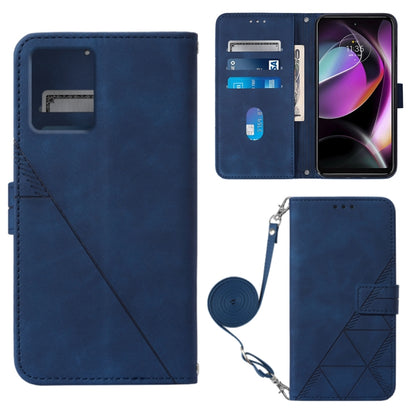Crossbody 3D Embossed Flip Leather Phone Case, For Motorola Moto G 5G 2023, For Motorola Moto G53 / G23 / G13, For Motorola Moto G72, For Motorola Moto G73