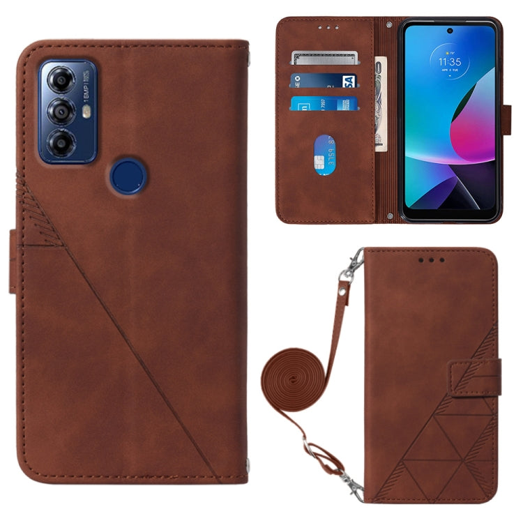 Crossbody 3D Embossed Flip Leather Phone Case, For Nokia C31, For Motorola Moto G Play 2023, For Nokia X30 5G, For OnePlus 11