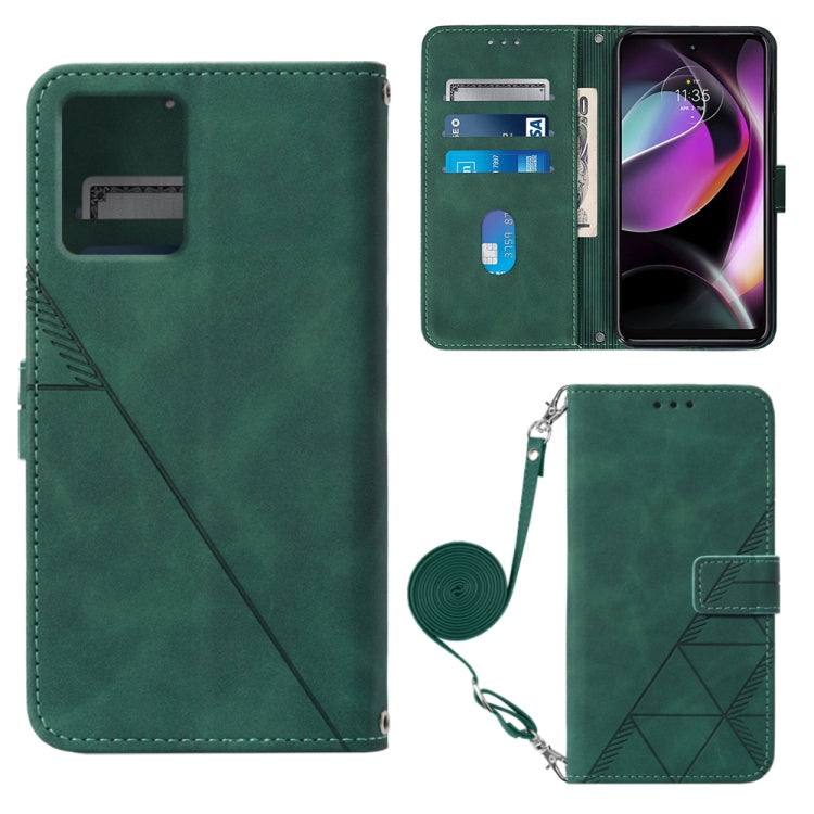 Crossbody 3D Embossed Flip Leather Phone Case, For Motorola Moto G 5G 2023, For Motorola Moto G53 / G23 / G13, For Motorola Moto G72, For Motorola Moto G73