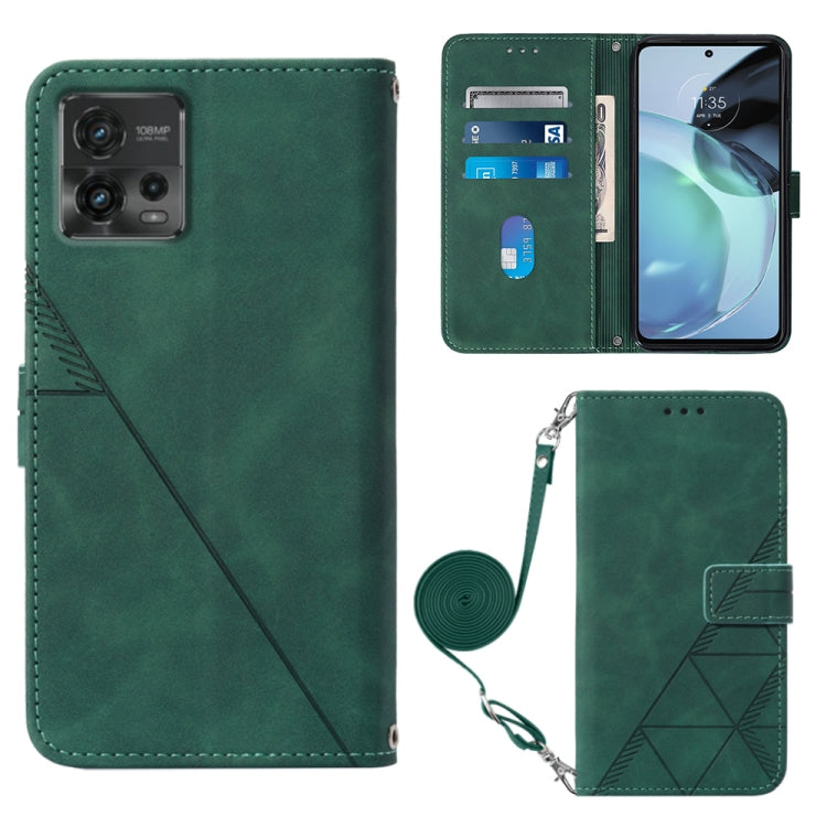 Crossbody 3D Embossed Flip Leather Phone Case, For Motorola Moto G 5G 2023, For Motorola Moto G53 / G23 / G13, For Motorola Moto G72, For Motorola Moto G73