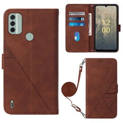 Crossbody 3D Embossed Flip Leather Phone Case, For Nokia C31, For Motorola Moto G Play 2023, For Nokia X30 5G, For OnePlus 11