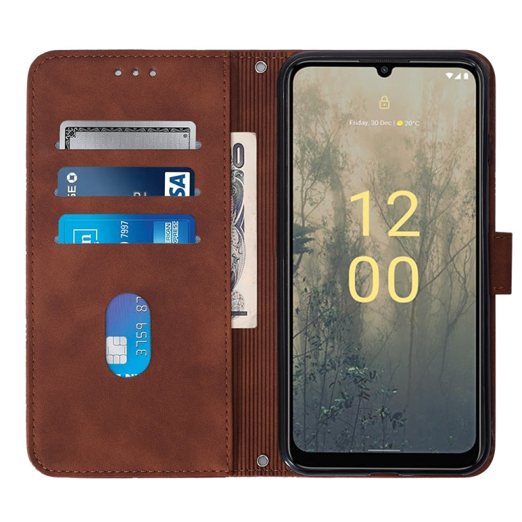 Crossbody 3D Embossed Flip Leather Phone Case, For Nokia C31, For Motorola Moto G Play 2023, For Nokia X30 5G, For OnePlus 11