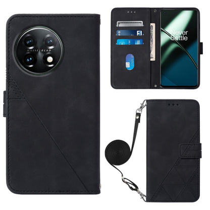 Crossbody 3D Embossed Flip Leather Phone Case, For Nokia C31, For Motorola Moto G Play 2023, For Nokia X30 5G, For OnePlus 11