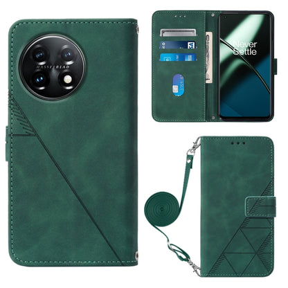 Crossbody 3D Embossed Flip Leather Phone Case, For Nokia C31, For Motorola Moto G Play 2023, For Nokia X30 5G, For OnePlus 11