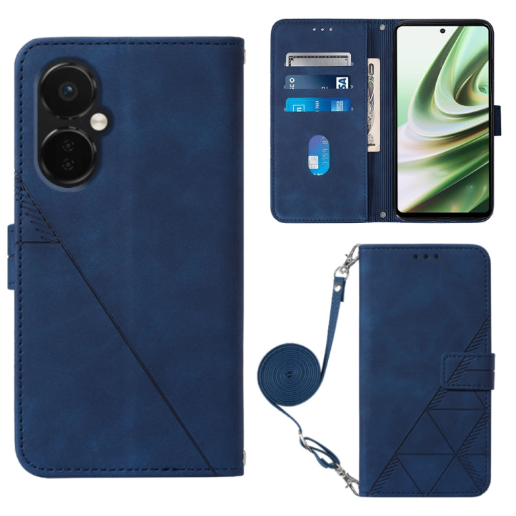 Crossbody 3D Embossed Flip Leather Phone Case, For OPPO  Reno 8T 4G Global, For OPPO A78 / A58, For OnePlus Nord CE 3 Lite / N30 / OPP0 K11X, For Xiaomi Redmi Note 12 Global