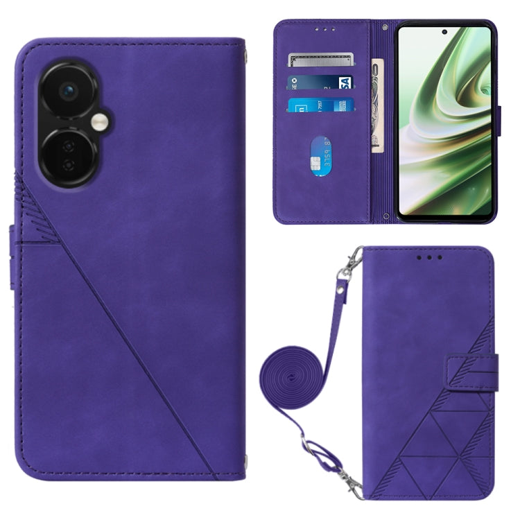 Crossbody 3D Embossed Flip Leather Phone Case, For OPPO  Reno 8T 4G Global, For OPPO A78 / A58, For OnePlus Nord CE 3 Lite / N30 / OPP0 K11X, For Xiaomi Redmi Note 12 Global