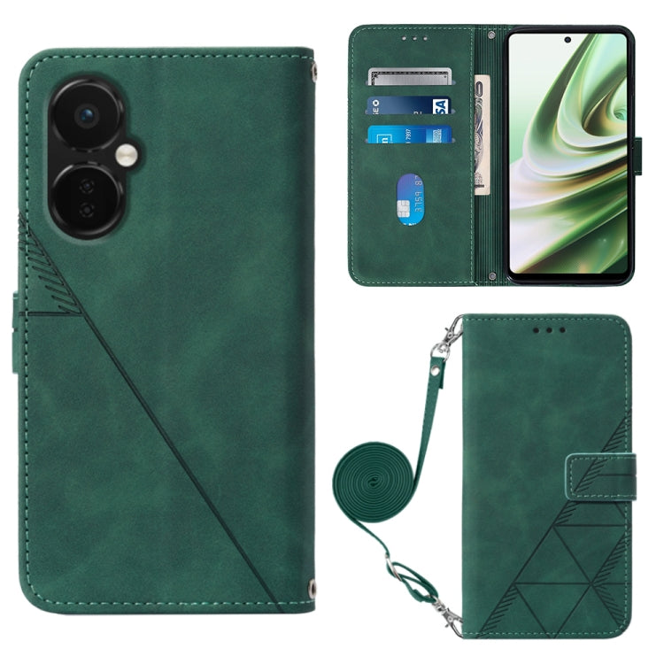 Crossbody 3D Embossed Flip Leather Phone Case, For OPPO  Reno 8T 4G Global, For OPPO A78 / A58, For OnePlus Nord CE 3 Lite / N30 / OPP0 K11X, For Xiaomi Redmi Note 12 Global