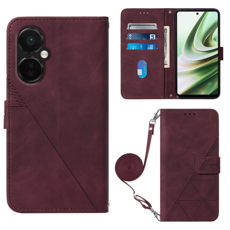 Crossbody 3D Embossed Flip Leather Phone Case, For OPPO  Reno 8T 4G Global, For OPPO A78 / A58, For OnePlus Nord CE 3 Lite / N30 / OPP0 K11X, For Xiaomi Redmi Note 12 Global