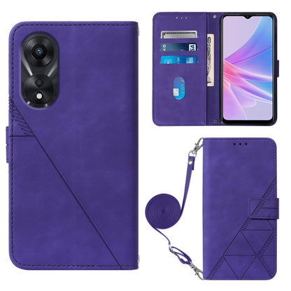 Crossbody 3D Embossed Flip Leather Phone Case, For OPPO  Reno 8T 4G Global, For OPPO A78 / A58, For OnePlus Nord CE 3 Lite / N30 / OPP0 K11X, For Xiaomi Redmi Note 12 Global