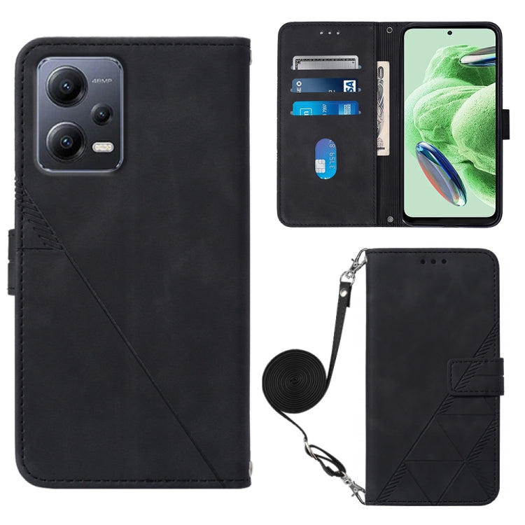 Crossbody 3D Embossed Flip Leather Phone Case, For OPPO  Reno 8T 4G Global, For OPPO A78 / A58, For OnePlus Nord CE 3 Lite / N30 / OPP0 K11X, For Xiaomi Redmi Note 12 Global