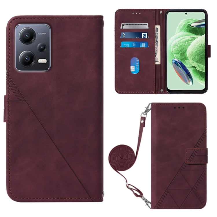 Crossbody 3D Embossed Flip Leather Phone Case, For OPPO  Reno 8T 4G Global, For OPPO A78 / A58, For OnePlus Nord CE 3 Lite / N30 / OPP0 K11X, For Xiaomi Redmi Note 12 Global