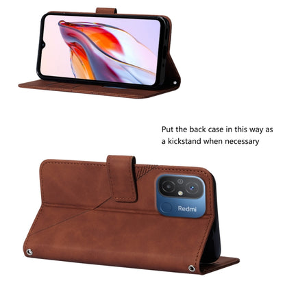 Crossbody 3D Embossed Flip Leather Phone Case, For Xiaomi Redmi 12C / Redmi 11A 4G Global, For Samsung Galaxy A04 Core, For Samsung Galaxy A04e, For Samsung Galaxy A24 4G