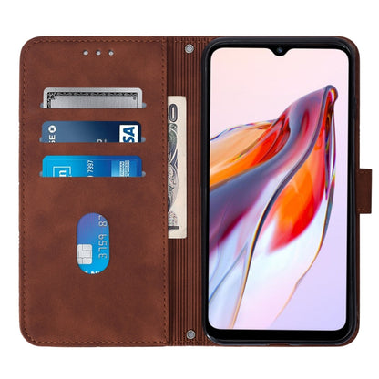 Crossbody 3D Embossed Flip Leather Phone Case, For Xiaomi Redmi 12C / Redmi 11A 4G Global, For Samsung Galaxy A04 Core, For Samsung Galaxy A04e, For Samsung Galaxy A24 4G