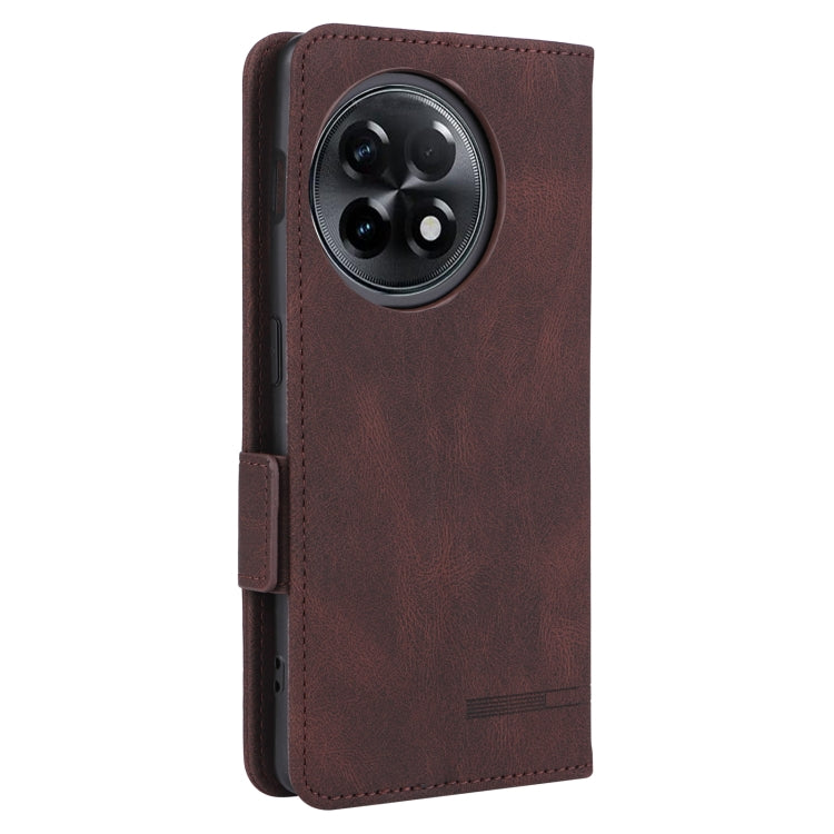 Magnetic Clasp Leather Phone Case, For OnePlus 11R 5G