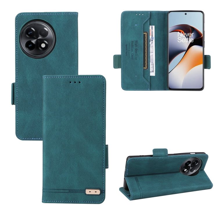 Magnetic Clasp Leather Phone Case, For OnePlus 11R 5G