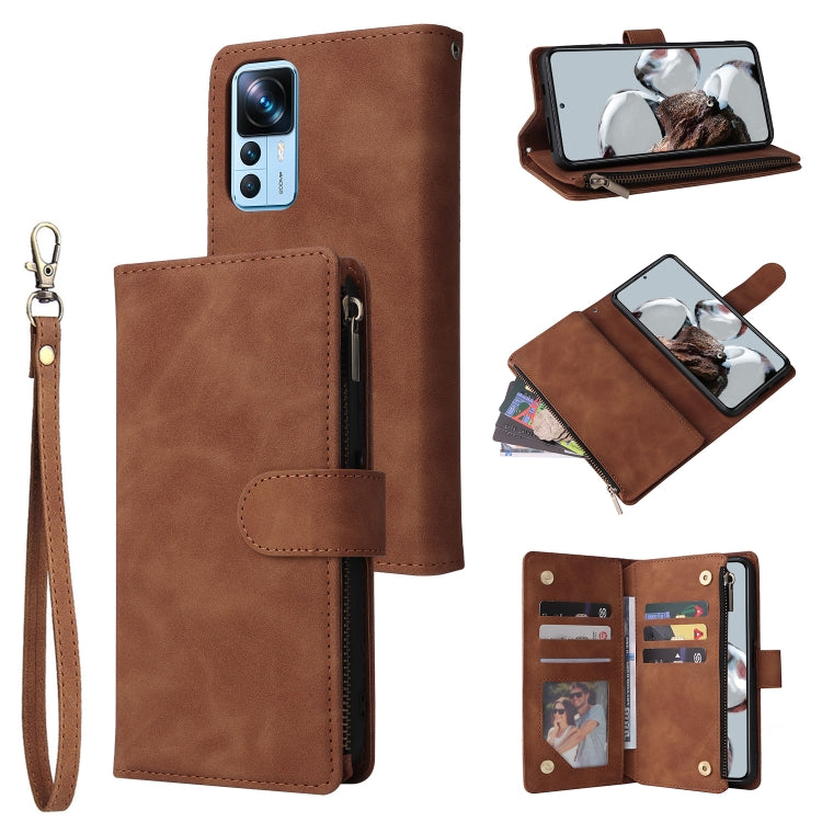 Multifunctional Multi-Card Wallet Phone Leather Case, For Xiaomi Redmi Note 12 Pro+ 5G, For Xiaomi 12T / 12T Pro, For Google Pixel 7A