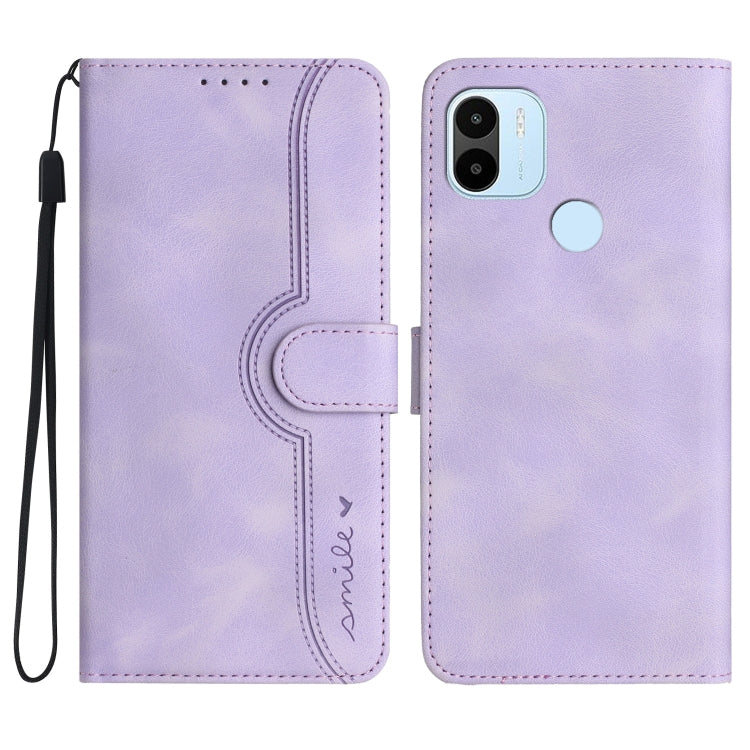 Heart Pattern Skin Feel Leather Phone Case, For Xiaomi Redmi 10C 4G Global/10 India/10 Power, For Xiaomi Redmi A1+, For Xiaomi Redmi Note 7, For Xiaomi Redmi Note 8