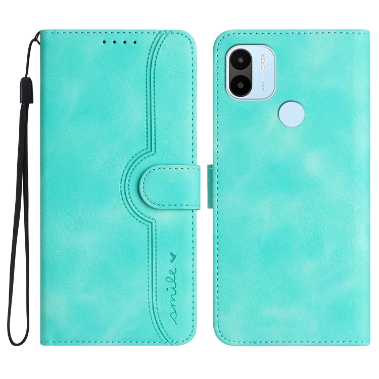 Heart Pattern Skin Feel Leather Phone Case, For Xiaomi Redmi 10C 4G Global/10 India/10 Power, For Xiaomi Redmi A1+, For Xiaomi Redmi Note 7, For Xiaomi Redmi Note 8