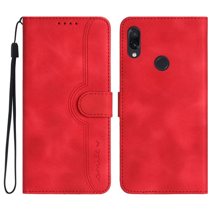 Heart Pattern Skin Feel Leather Phone Case, For Xiaomi Redmi 10C 4G Global/10 India/10 Power, For Xiaomi Redmi A1+, For Xiaomi Redmi Note 7, For Xiaomi Redmi Note 8