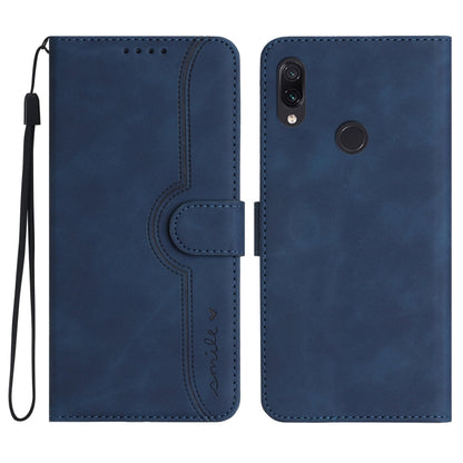 Heart Pattern Skin Feel Leather Phone Case, For Xiaomi Redmi 10C 4G Global/10 India/10 Power, For Xiaomi Redmi A1+, For Xiaomi Redmi Note 7, For Xiaomi Redmi Note 8