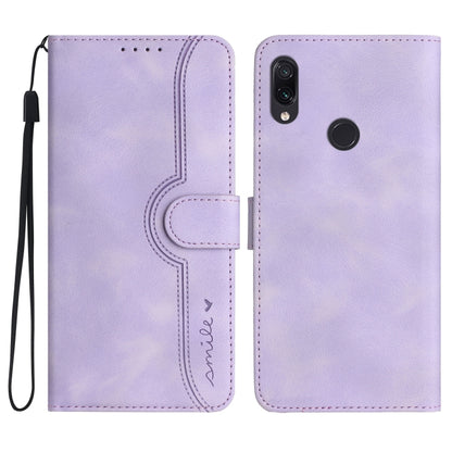 Heart Pattern Skin Feel Leather Phone Case, For Xiaomi Redmi 10C 4G Global/10 India/10 Power, For Xiaomi Redmi A1+, For Xiaomi Redmi Note 7, For Xiaomi Redmi Note 8