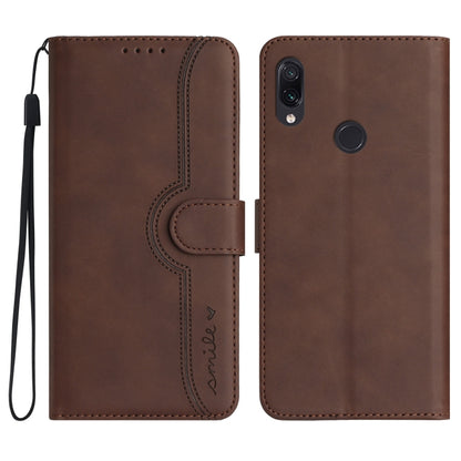 Heart Pattern Skin Feel Leather Phone Case, For Xiaomi Redmi 10C 4G Global/10 India/10 Power, For Xiaomi Redmi A1+, For Xiaomi Redmi Note 7, For Xiaomi Redmi Note 8