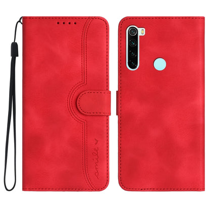 Heart Pattern Skin Feel Leather Phone Case, For Xiaomi Redmi 10C 4G Global/10 India/10 Power, For Xiaomi Redmi A1+, For Xiaomi Redmi Note 7, For Xiaomi Redmi Note 8