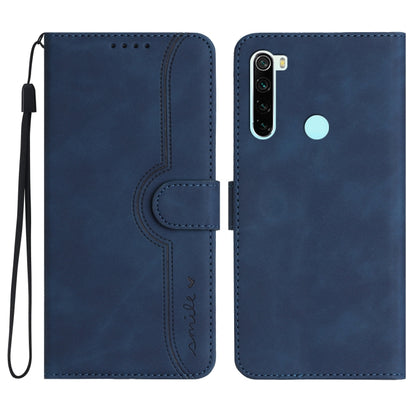 Heart Pattern Skin Feel Leather Phone Case, For Xiaomi Redmi 10C 4G Global/10 India/10 Power, For Xiaomi Redmi A1+, For Xiaomi Redmi Note 7, For Xiaomi Redmi Note 8