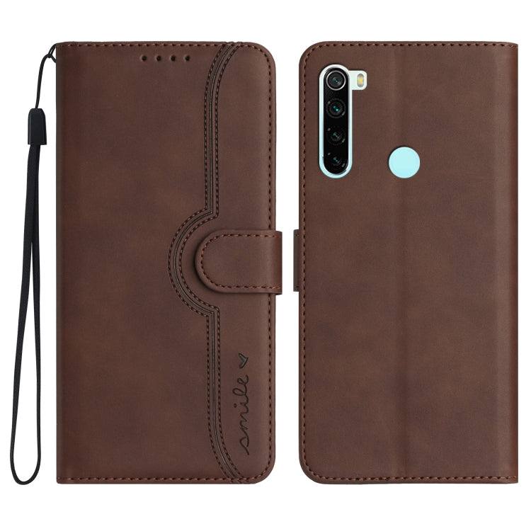 Heart Pattern Skin Feel Leather Phone Case, For Xiaomi Redmi 10C 4G Global/10 India/10 Power, For Xiaomi Redmi A1+, For Xiaomi Redmi Note 7, For Xiaomi Redmi Note 8
