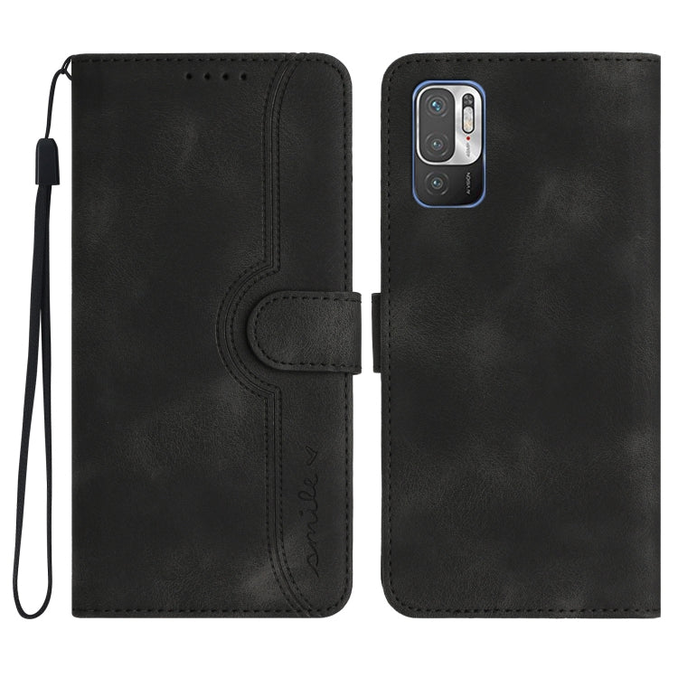 Heart Pattern Skin Feel Leather Phone Case, For Xiaomi Redmi Note 10 5G, For Xiaomi Redmi Note 10 Pro 4G Global/Note 10 Pro Max, For Xiaomi Redmi Note 11 Pro 4G/5G Global, For Xiaomi Redmi Note 11 4G Global/Note 11S