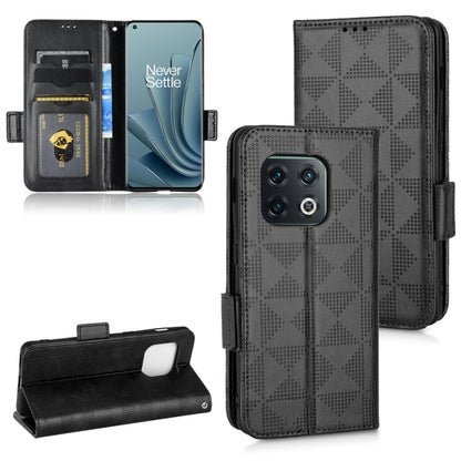 Symmetrical Triangle Leather Phone Case, For OnePlus Nord 2 5G, For OnePlus 10 Pro 5G, For OnePlus 10T, For OnePlus 11 5G