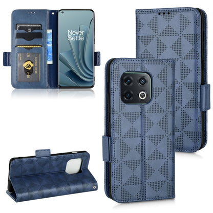 Symmetrical Triangle Leather Phone Case, For OnePlus Nord 2 5G, For OnePlus 10 Pro 5G, For OnePlus 10T, For OnePlus 11 5G