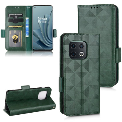 Symmetrical Triangle Leather Phone Case, For OnePlus Nord 2 5G, For OnePlus 10 Pro 5G, For OnePlus 10T, For OnePlus 11 5G