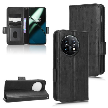 Symmetrical Triangle Leather Phone Case, For OnePlus Ace 2 5G, For OnePlus Nord N20 5G, For OnePlus Nord 2T 5G, For OnePlus Nord CE 5G
